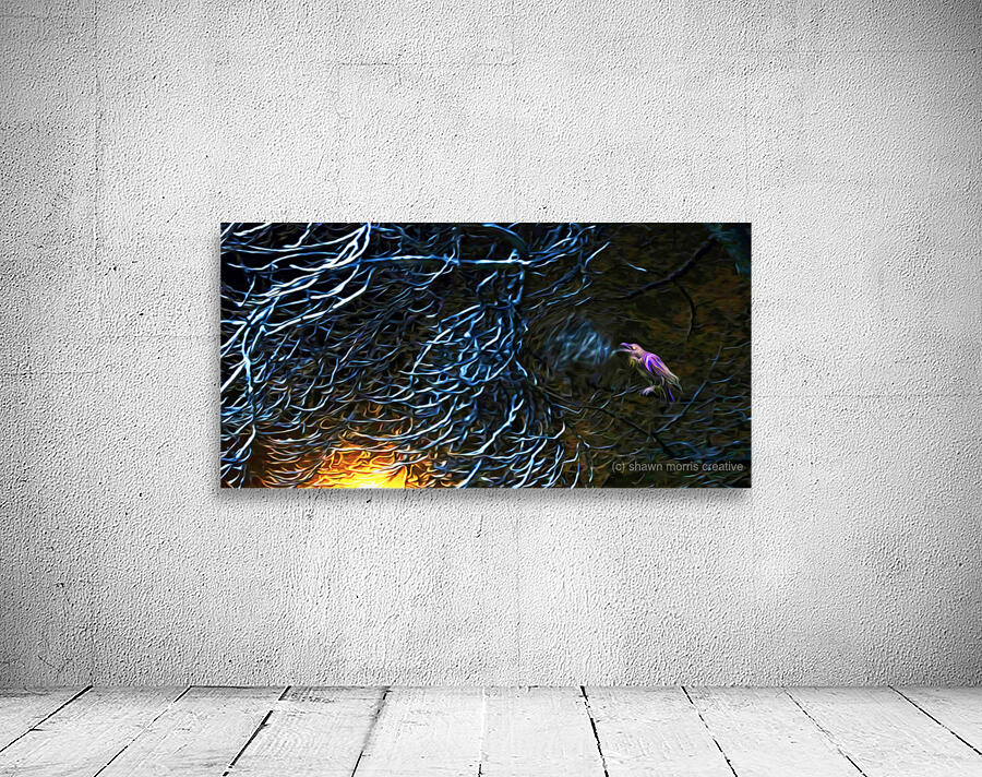 night Caw Cawler : Panoramic Orientation Wall Preview