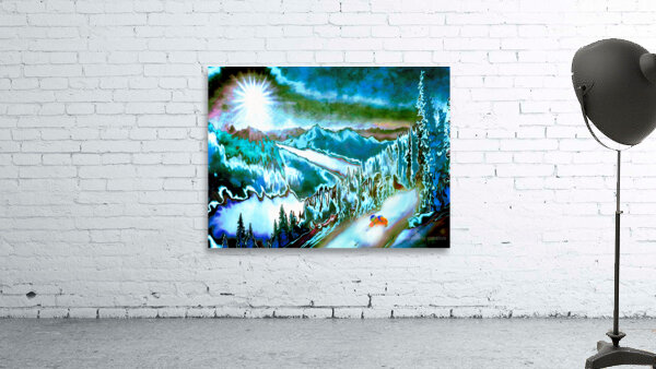 bark at the moon Wall Preview