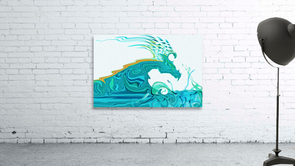 water dragon Wall Preview