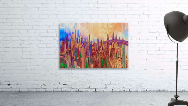 vangroovy sunrise Wall Preview