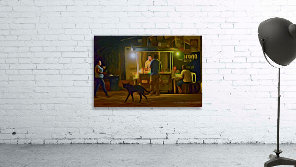 thick and sticky Sayulita nights Wall Preview