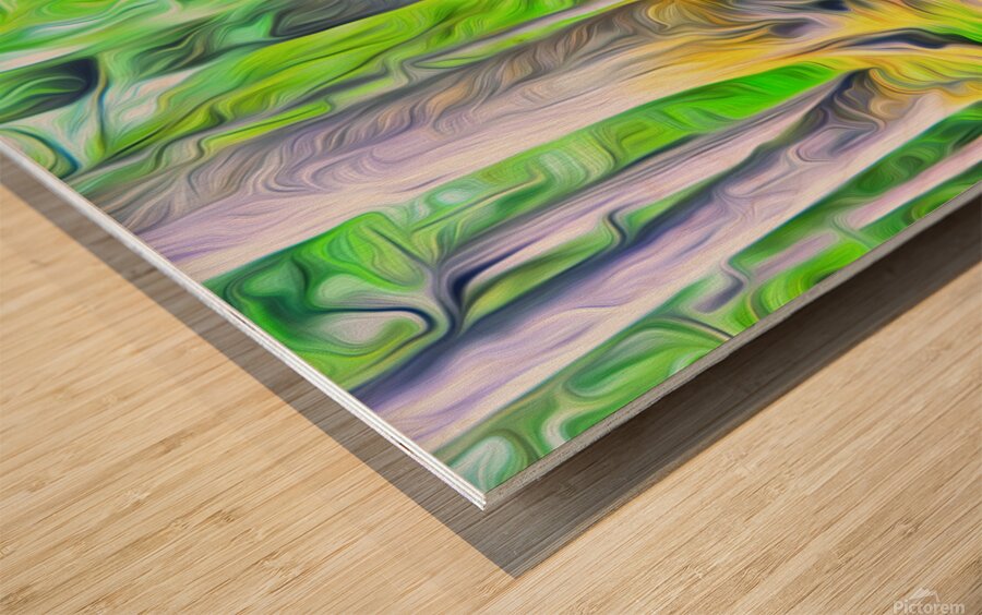 gentle giants Wood print