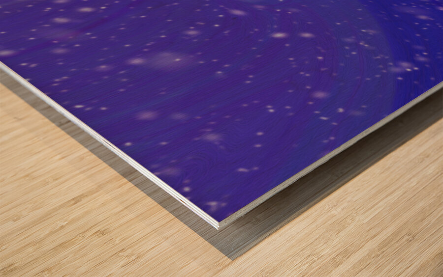  day turns to night Wood print