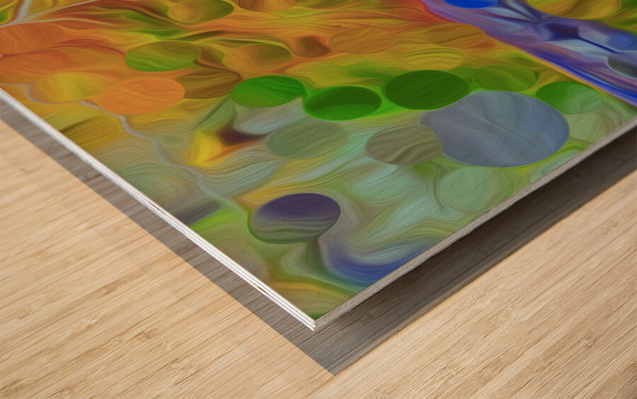 bubblegum tree bonanza Wood print