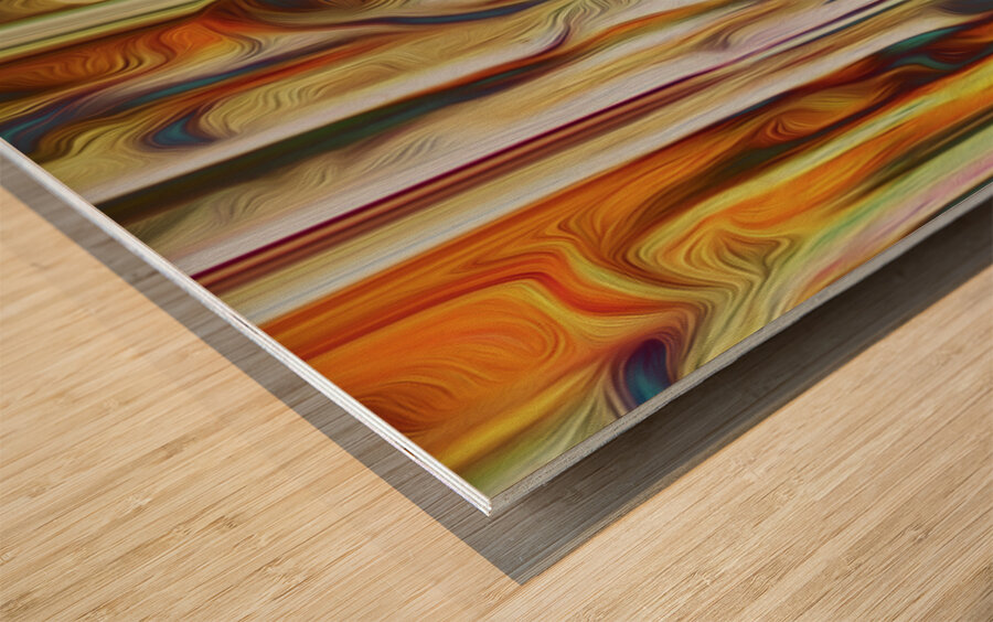 alders and elders Wood print