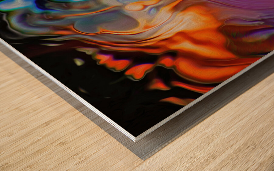 love bug ripple effect Wood print