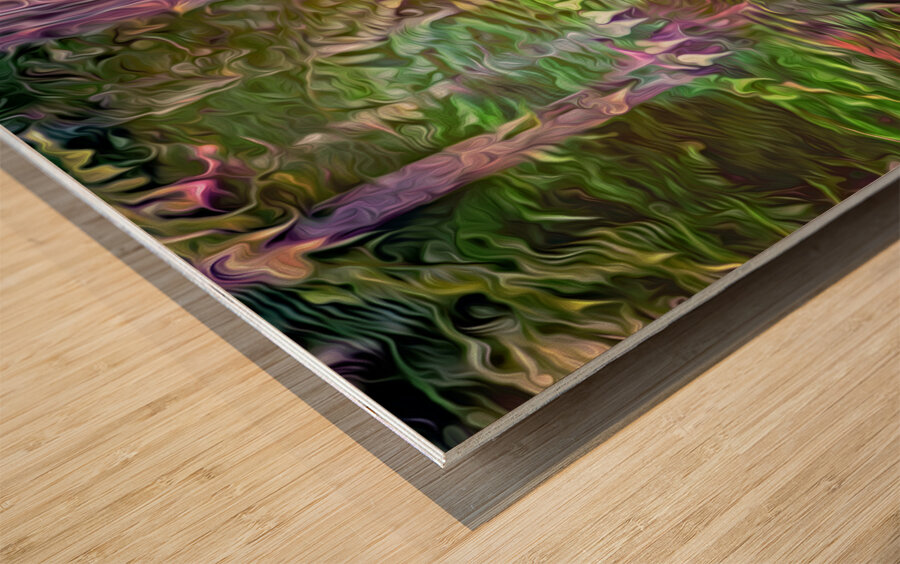 Svelt Velvet Sunrise Impression sur bois