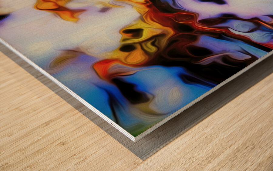 simba and the toad Wood print