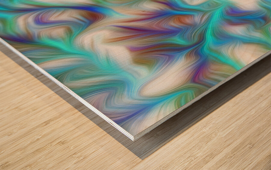 slocan spring break up Wood print