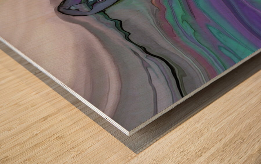 roxy rollahhh Wood print