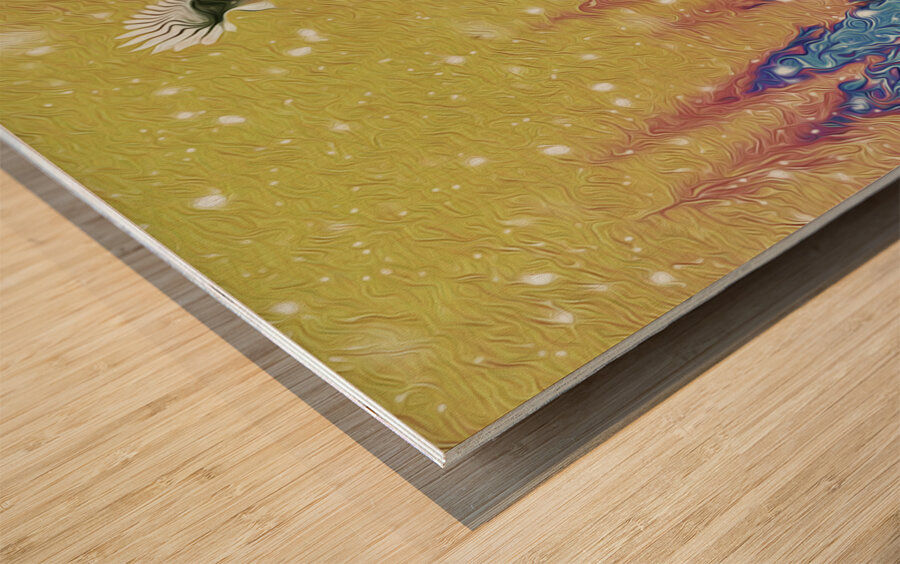 whiskey jacked sunrise Wood print