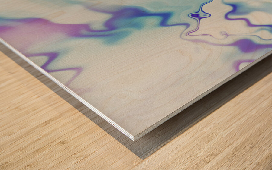 purcell cuddle puddle Wood print