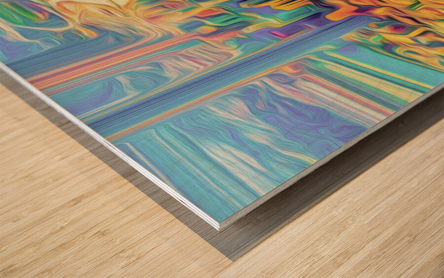 cow town confidential Wood print