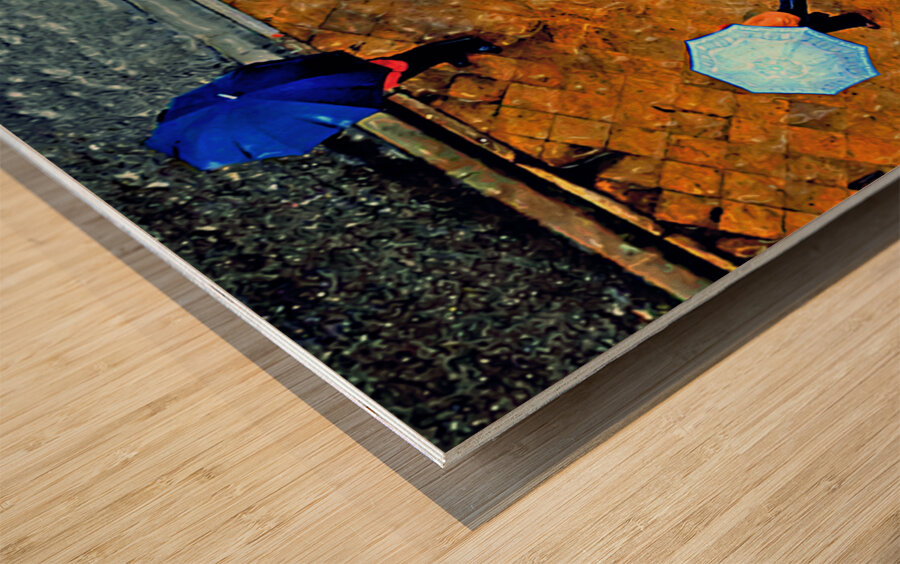 shanghai surprise high noon monsoon Wood print