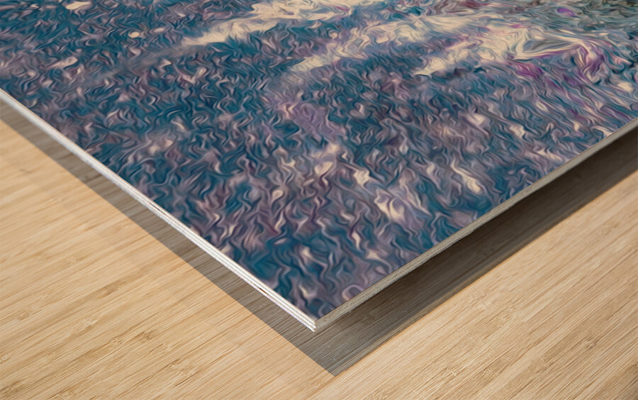 the howl of hidden pleasures Wood print