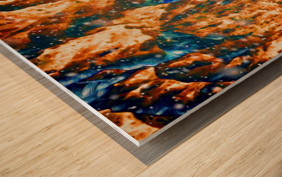 Ashes to Ashes Wood print