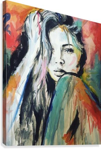 Evangelina Canvas Print
