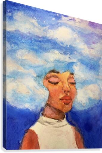 Head in the Clouds Canvas Print