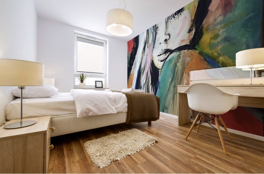 Evangelina Mural print