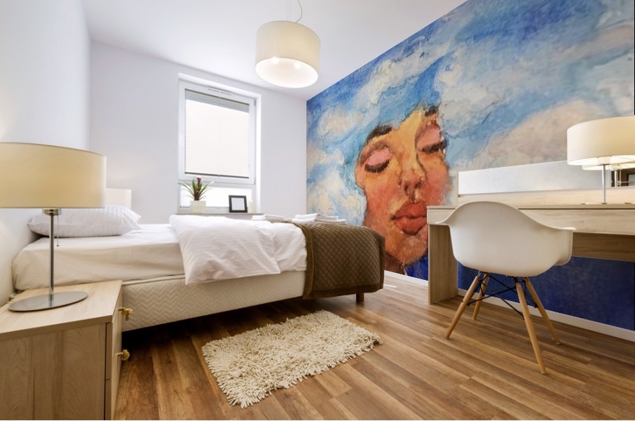 Head in the Clouds Mural print