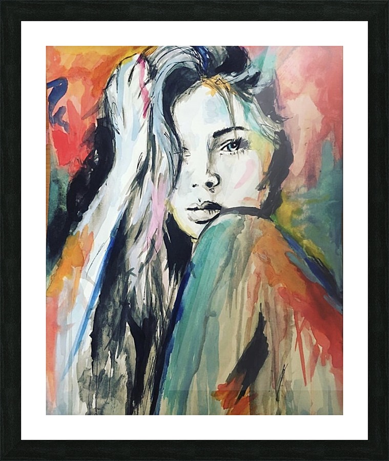 Evangelina Picture Frame print
