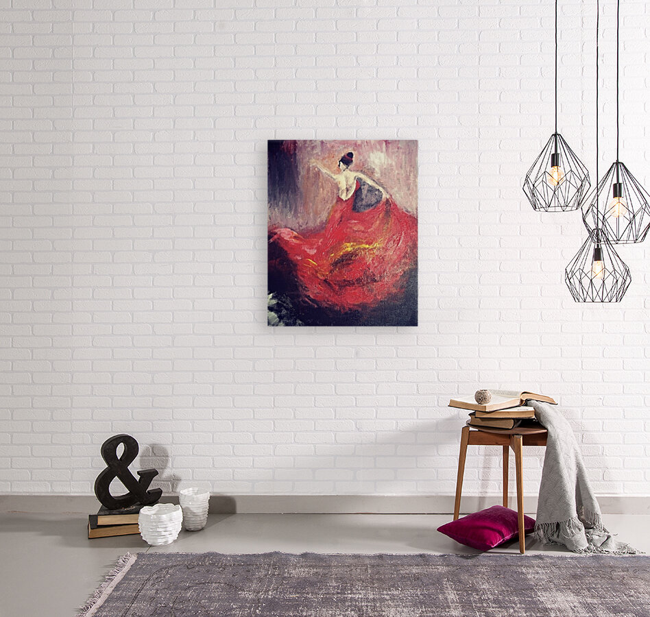 Dancer in Red  Reproduction