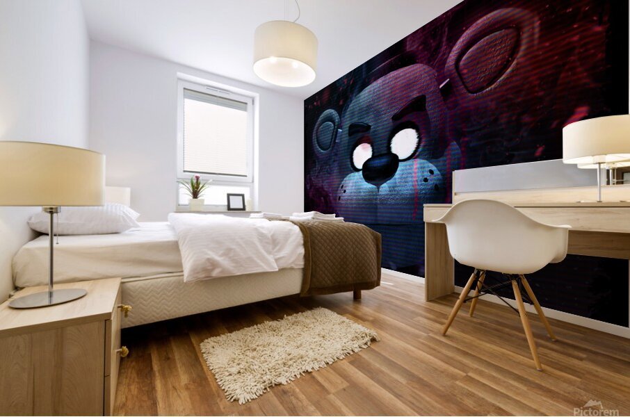 Five Nights at Freddys Mural print