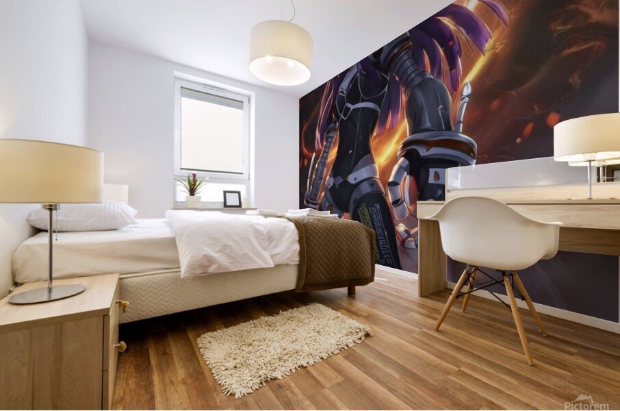 Murder Drones Mural print