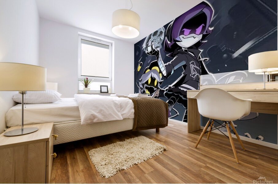 Murder Drones Mural print