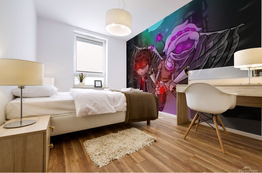 Murder Drones Mural print