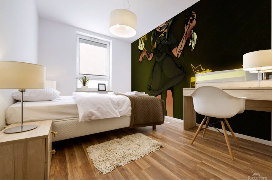 Murder Drones Mural print