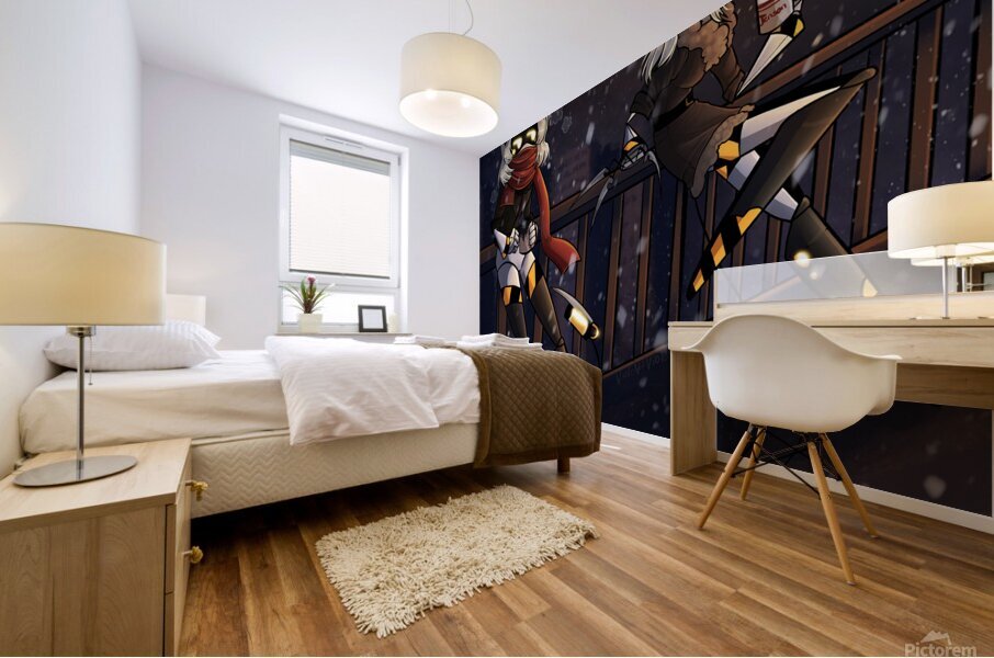 Murder Drones Mural print