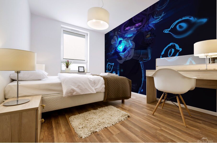 Murder Drones Mural print