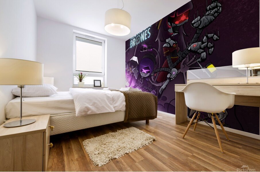 Murder Drones Mural print
