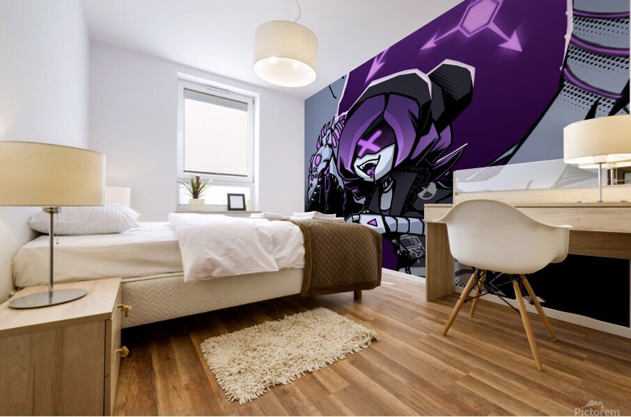 Murder Drones Mural print