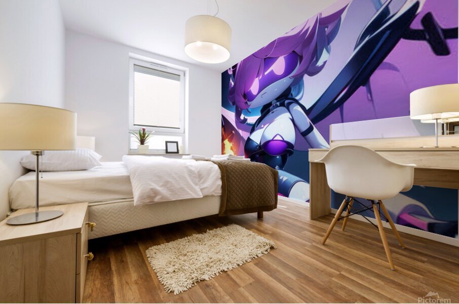 Murder Drones Mural print