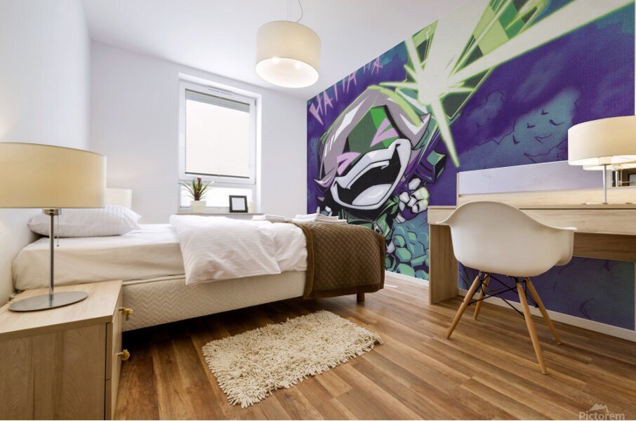Murder Drones Mural print