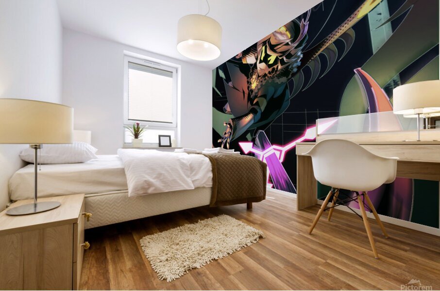 Murder Drones Mural print