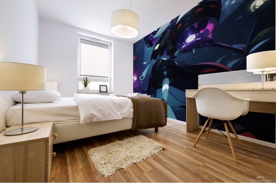 Murder Drones Mural print