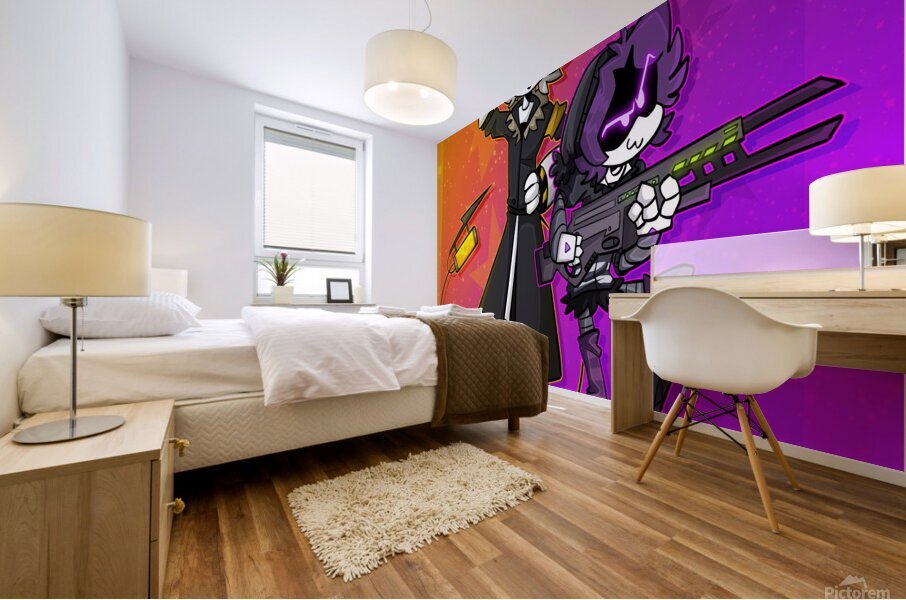 Murder Drones Mural print