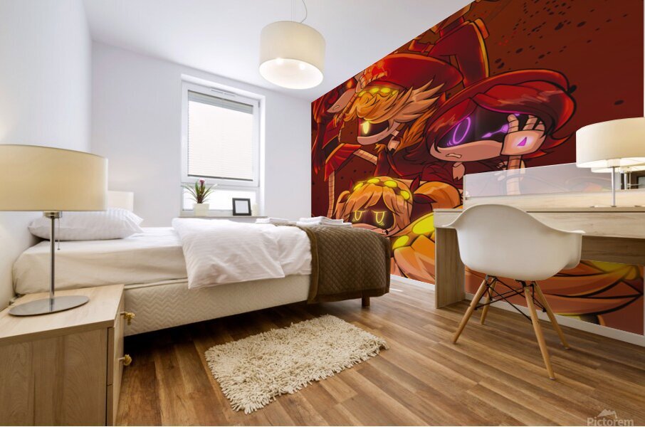 Murder Drones Mural print