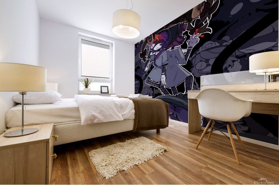 Murder Drones Mural print