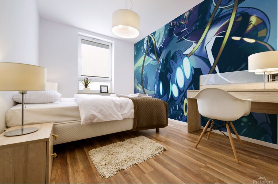 Murder Drones Mural print