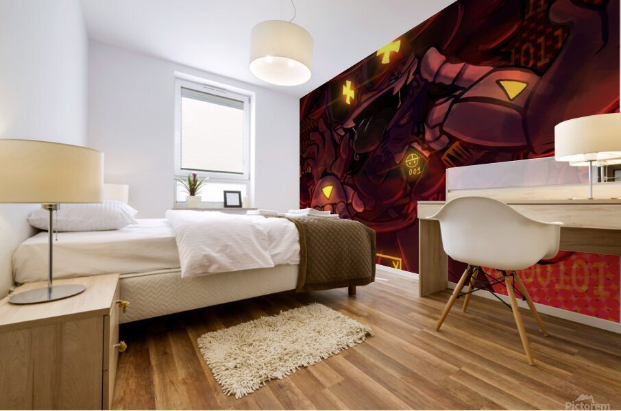 Murder Drones Mural print