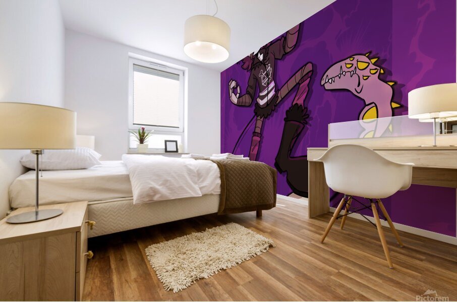 Murder Drones Mural print