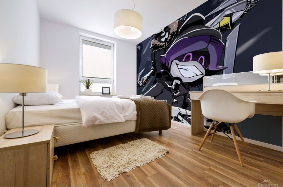 Murder Drones Mural print