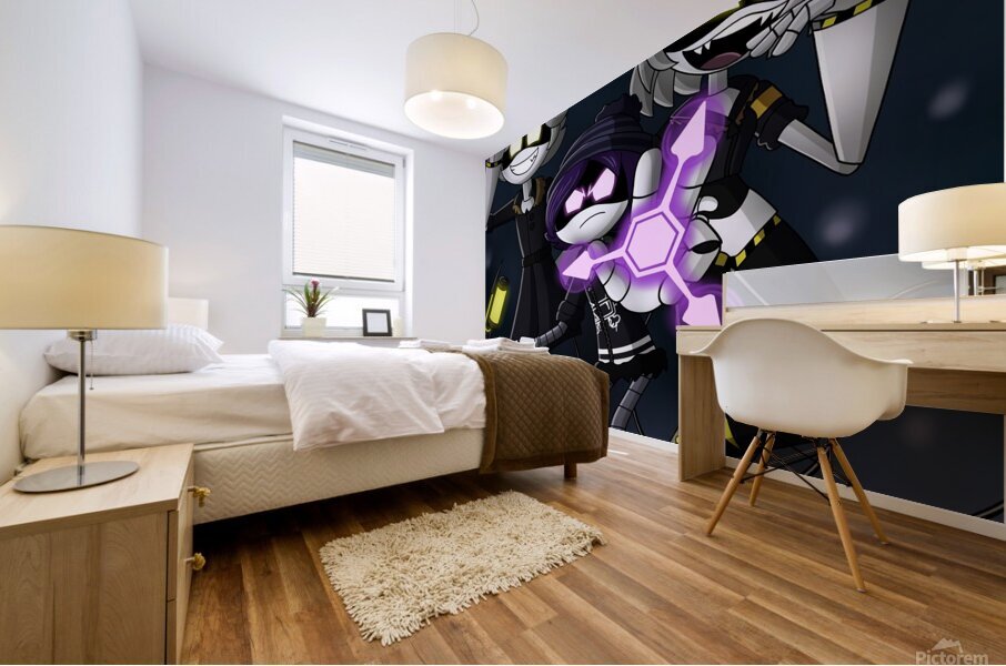 Murder Drones Mural print