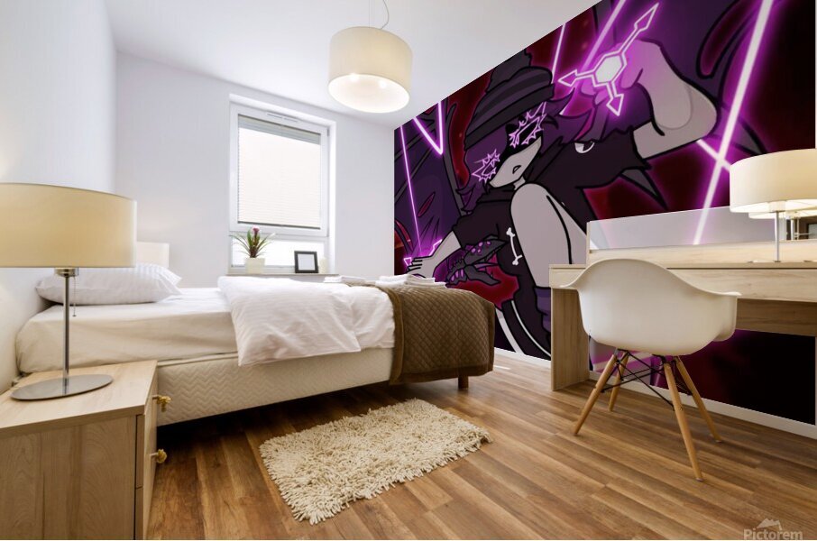 Murder Drones Mural print