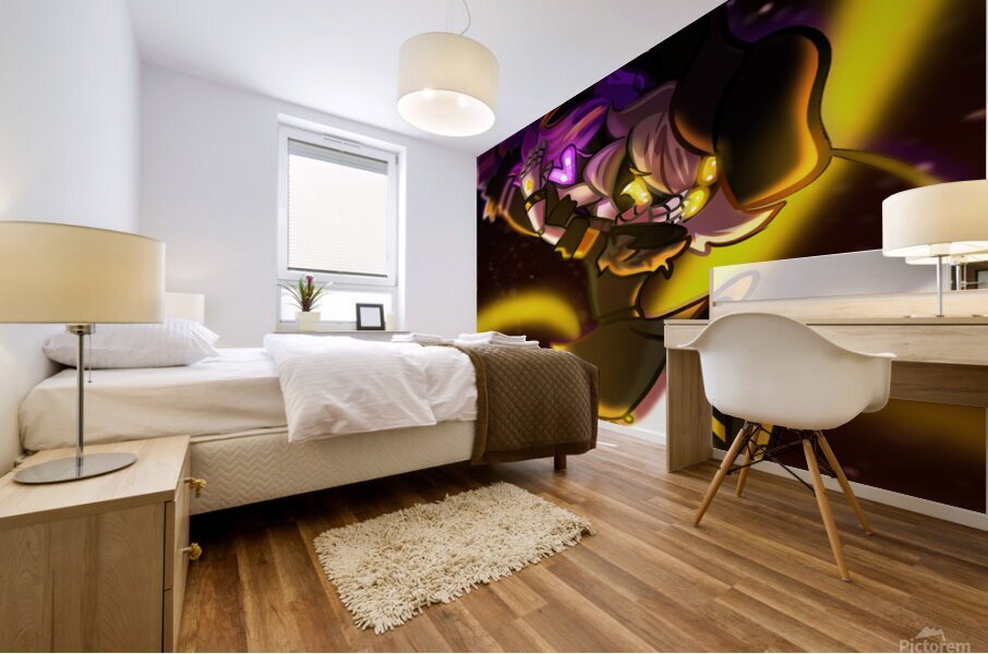 Murder Drones Mural print