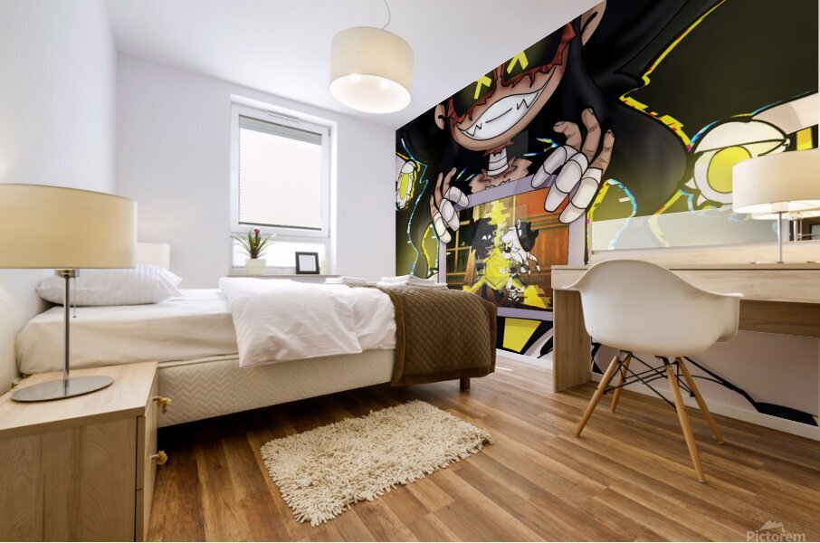Murder Drones Mural print